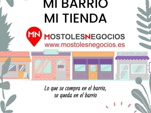 Compra en el comercio local de Móstoles