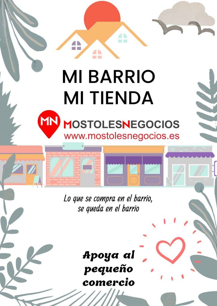 Compra en el comercio local de Móstoles