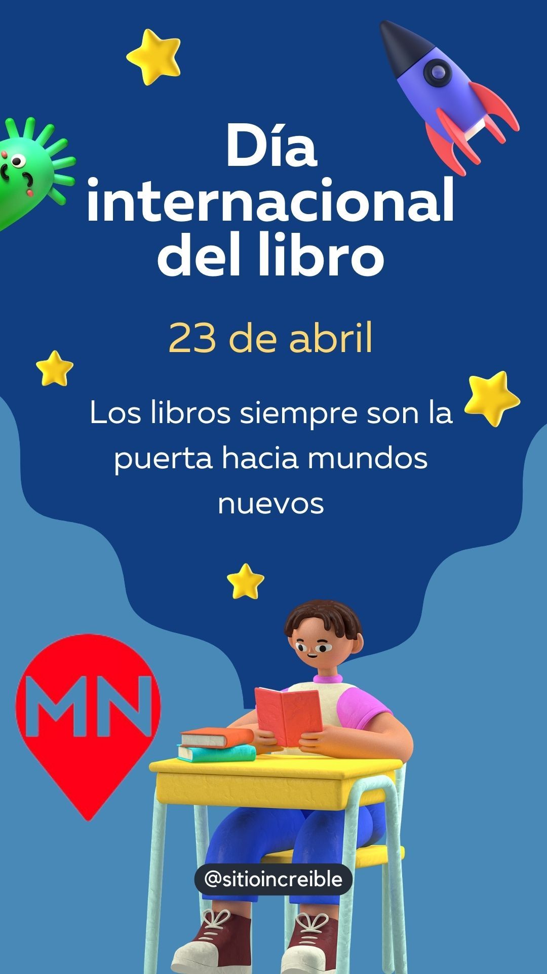 Celebremos el día del libro en Móstoles