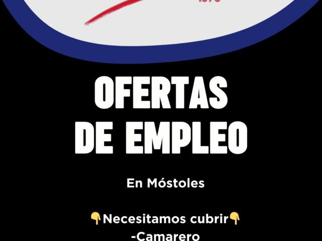 Ofertas de empleo en Marisquerías Moreno