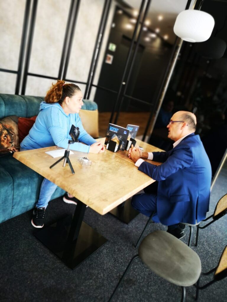 Entrevista en Hotel ciudad de Móstoles
