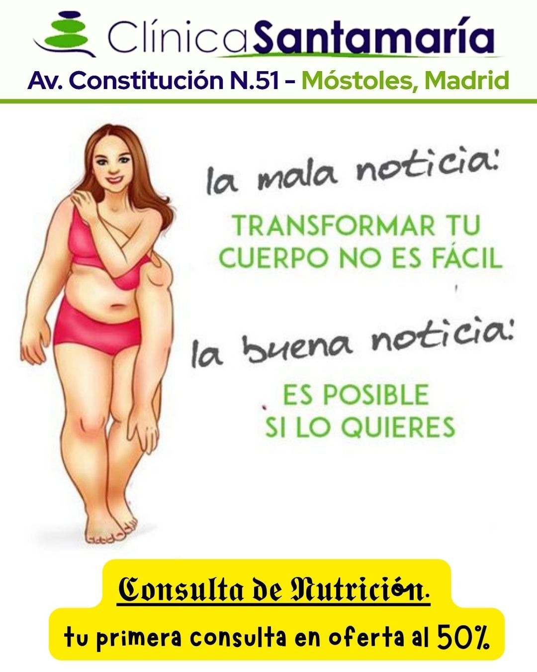 Nuevo servicio consulta de nutrición en Móstoles