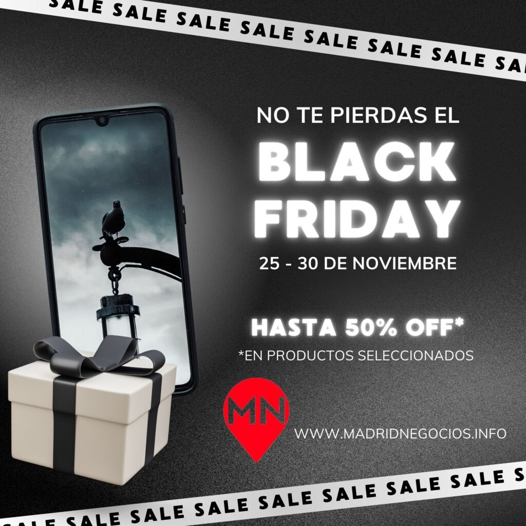 Black Friday 2024 en Madrid: Descuentos y Ofertas en Comercios Locales y Restaurantes