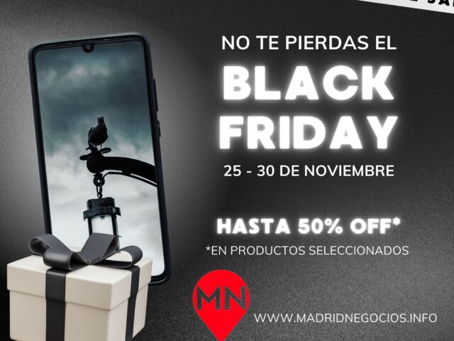 Black Friday 2024 en Madrid: Descuentos y Ofertas en Comercios Locales y Restaurantes