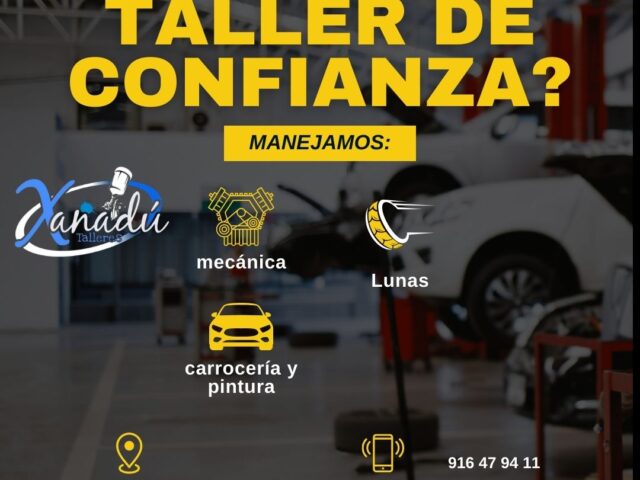 talleres xanadú tu taller multimarca de confianza en Arroyomolinos
