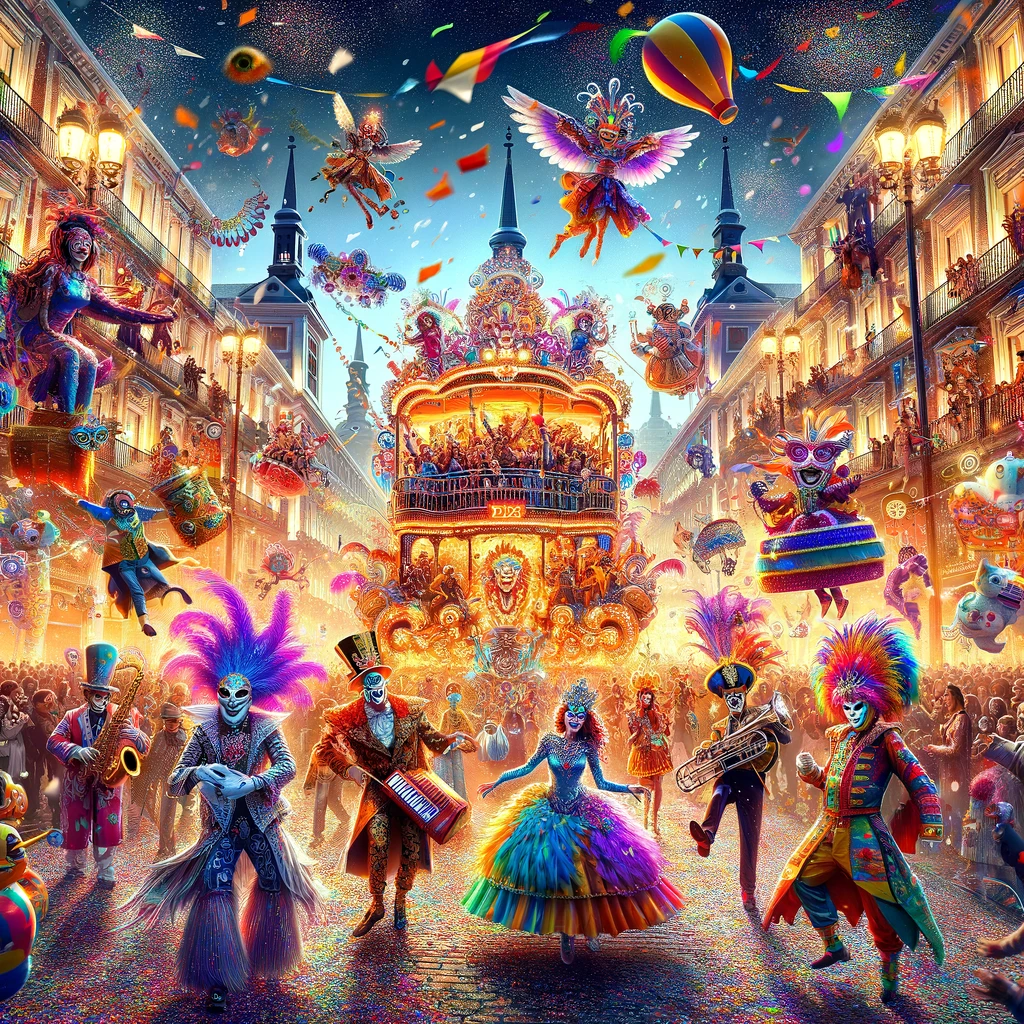 Carnavales en Madrid 2025