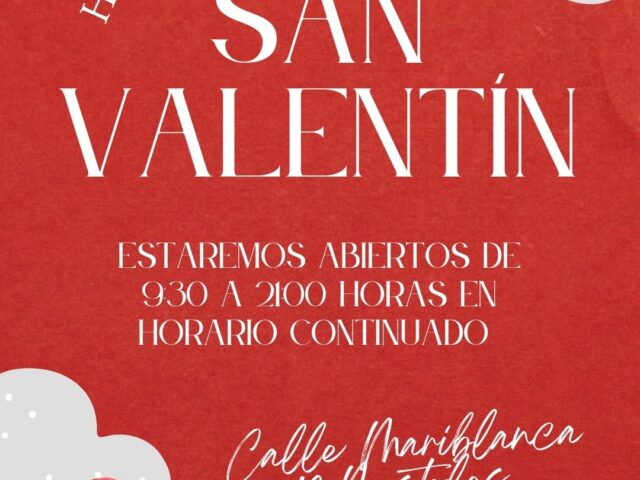 Campaña de San Valentín en Floristería Edén