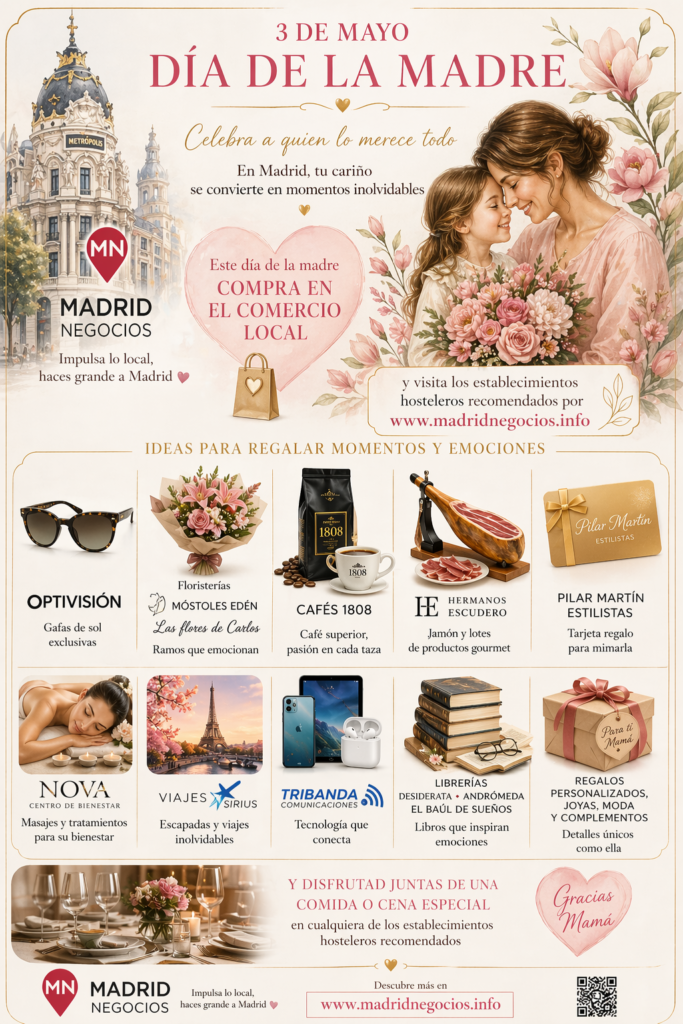 Día de la madre 2026 en Madrid
